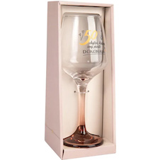 Sklenice na víno 330 ml - 50 let