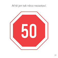 Minikniha k 50. narozeninám - Speciální retro edice