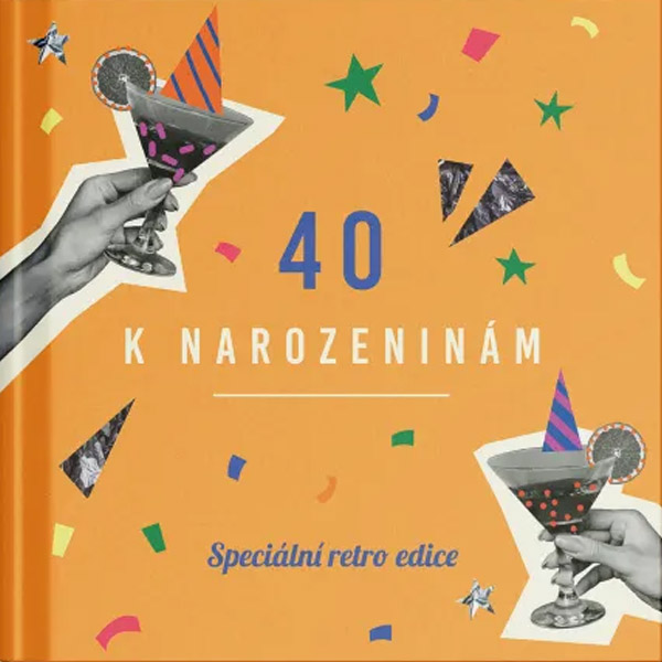 Minikniha k 40. narozeninám - Speciální retro edice