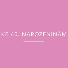 Minikniha k 40. narozeninám - Speciální retro edice