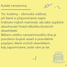 Minikniha k 40. narozeninám - Speciální retro edice