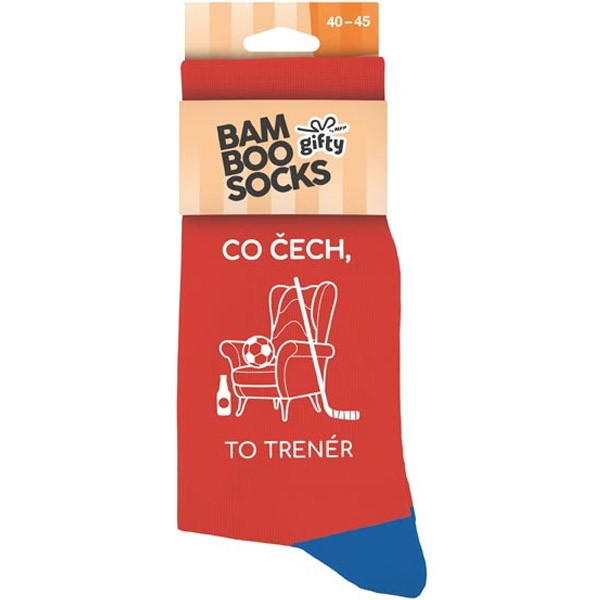 Pánské ponožky - Co Čech, to trenér