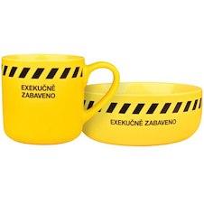 Sada hrnku a misky - Exekučně zabaveno