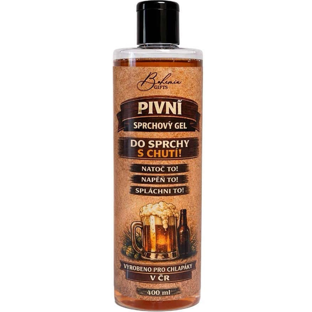 Pivní sprchový gel 400 ml – I do sprchy s chutí