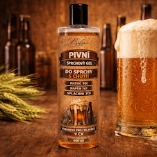Pivní sprchový gel 400 ml – I do sprchy s chutí