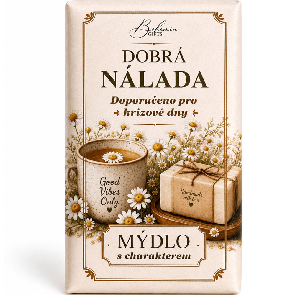 Tuhé mýdlo 100 g – Dobrá nálada (heřmánek)