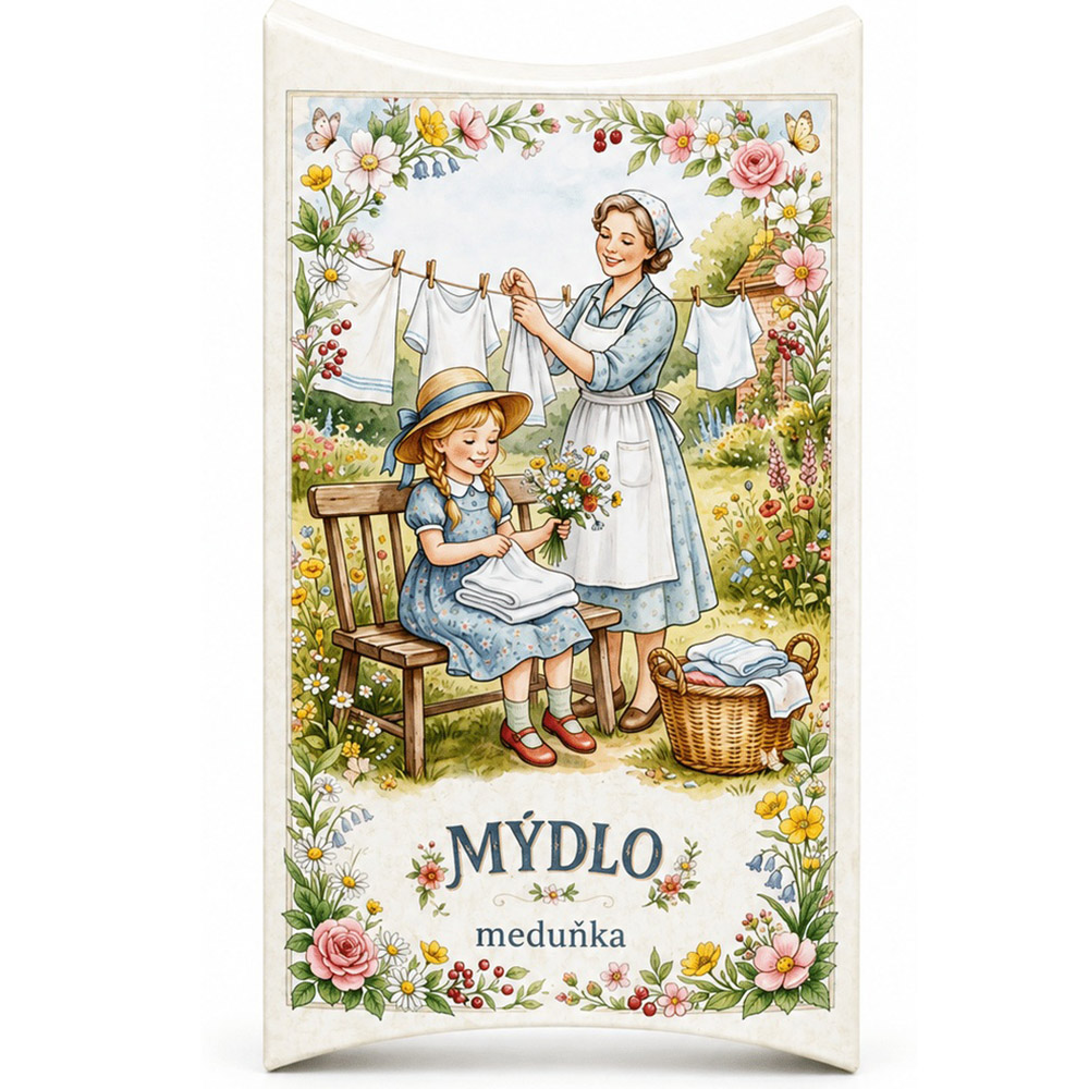 Ručně vyráběné mýdlo 100g – Maminka s holčičkou