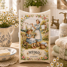 Ručně vyráběné mýdlo 100g – Maminka s holčičkou