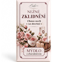 Tuhé mýdlo 100 g – Něžné zklidnění (šípek a růže)