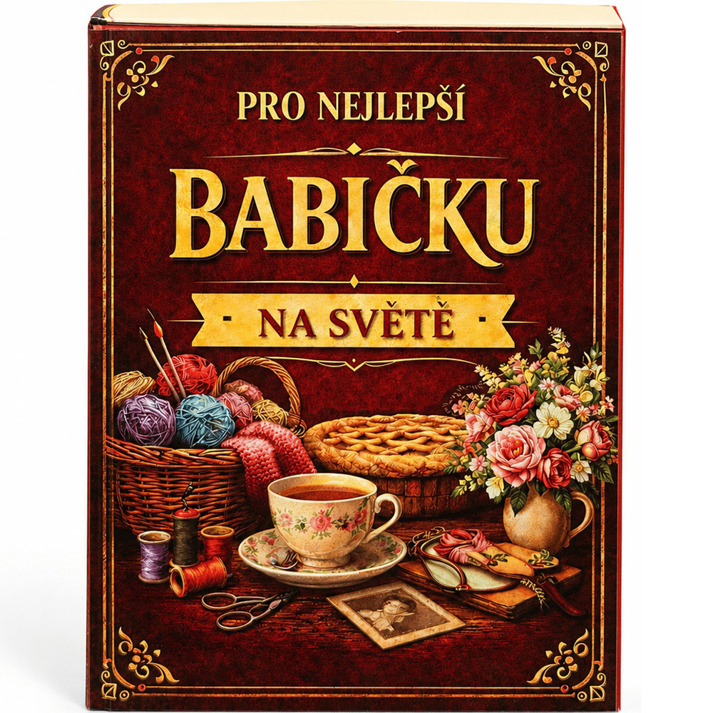 Kosmetická sada Kniha pro babičku