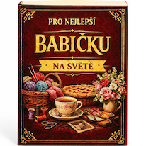 Kosmetická sada Kniha pro babičku