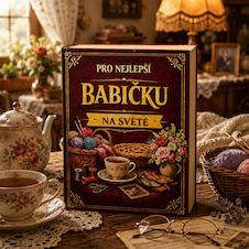 Kosmetická sada Kniha pro babičku