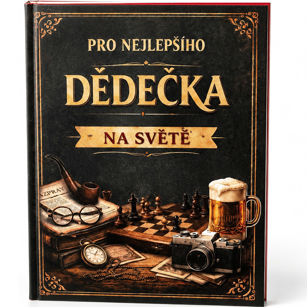 Kosmetická sada Kniha pro dědečka