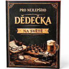 Kosmetická sada Kniha pro dědečka