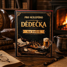 Kosmetická sada Kniha pro dědečka