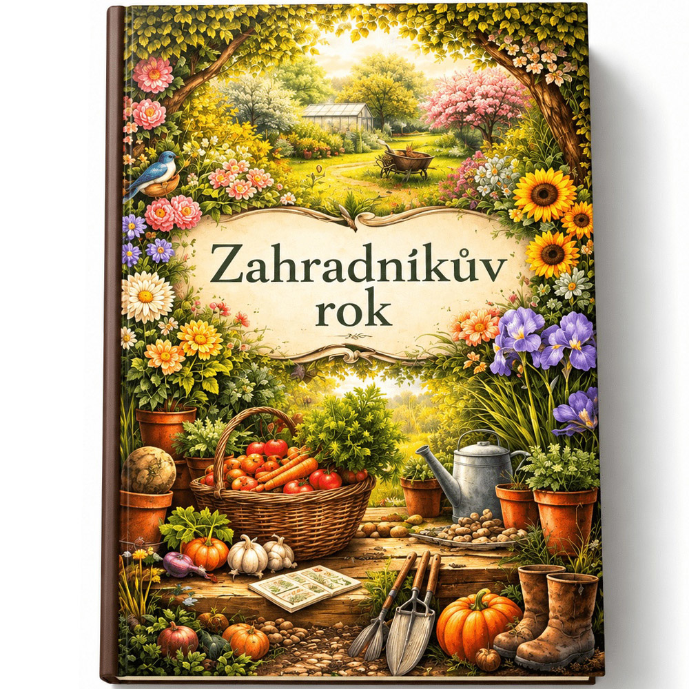 Kosmetická sada Kniha Zahradníkův rok