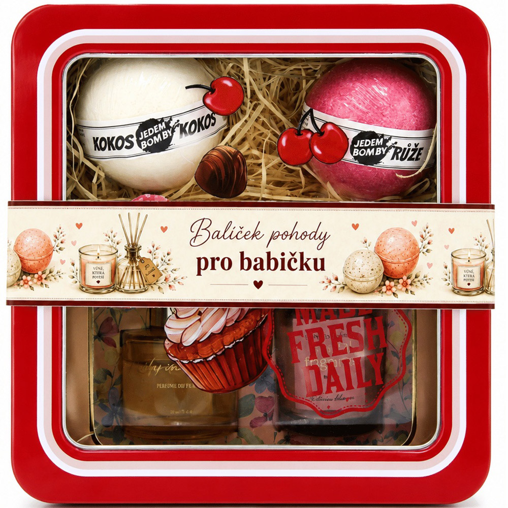 Plechový box pro babičku