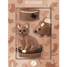 Čokoláda Heilemann 70 g - Kočka