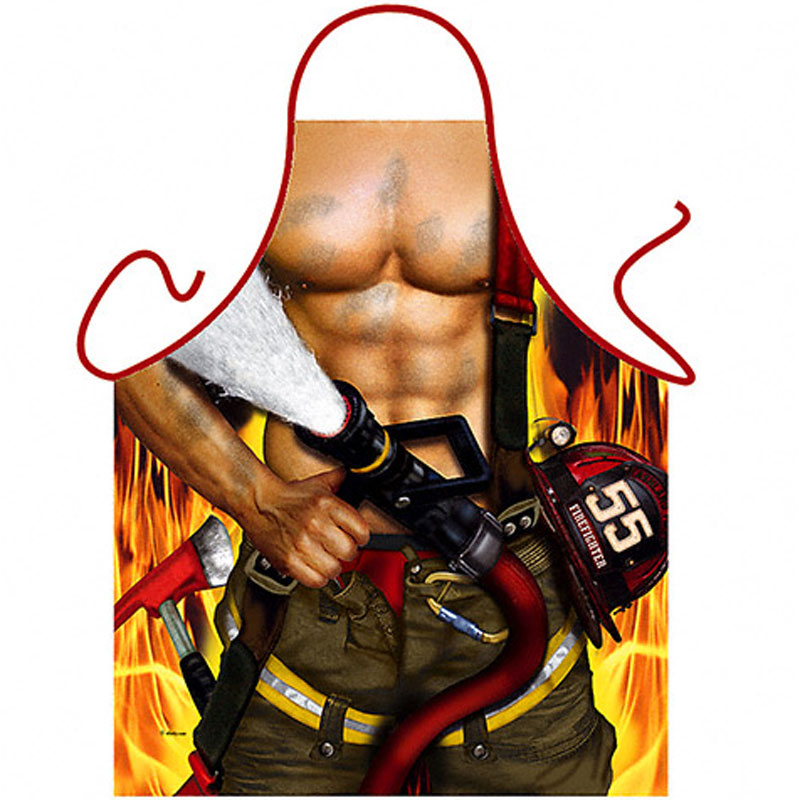 Kuchyňská zástěra - Hasič