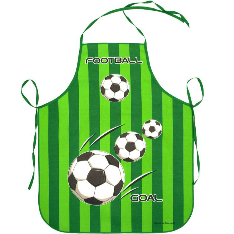Dětská fotbalová zástěra - zelená