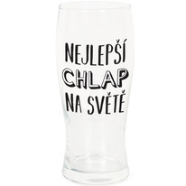 Skleněný půllitr - Nejlepší chlap na světě