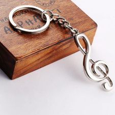 Přívěšek pro muzikanty - Houslový klíč