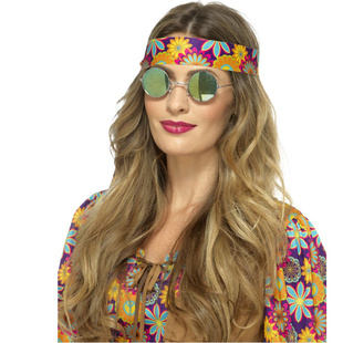 Hippies brýle - zrcadlové lenonky