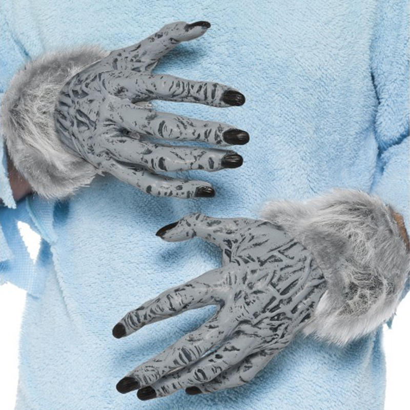 Šedivé rukavice pro vlka či vlkodlaka