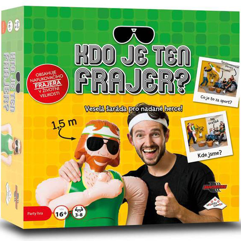 Zábavná hra - Kdo je ten frajer?