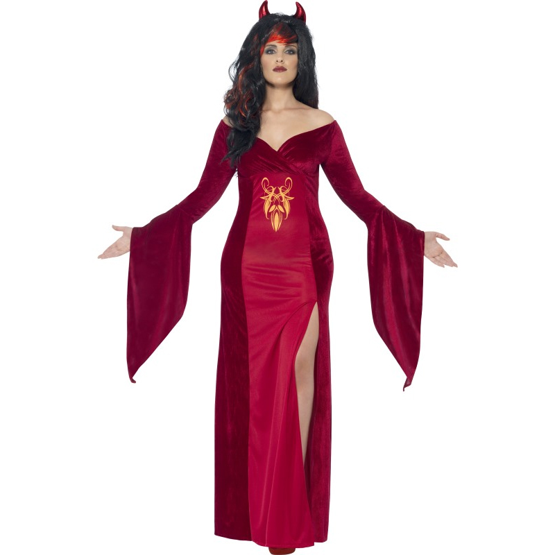 Dámský karnevalový kostým - Šaty čertice