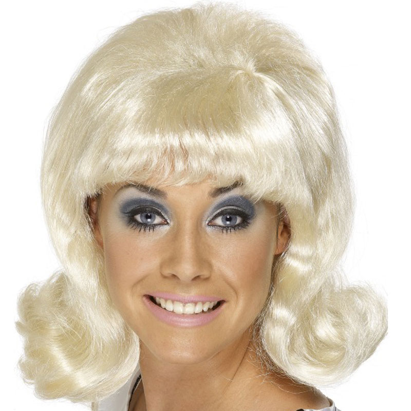 Blond dámská retro paruka 60. léta - Flick-Up