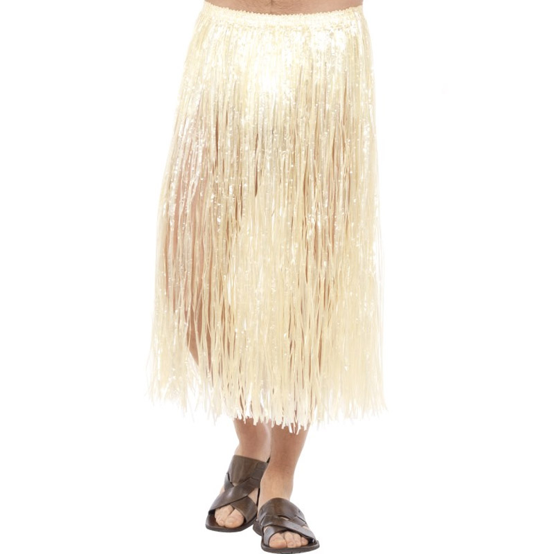Havajská sukně - přírodní vzhled - dlouhá