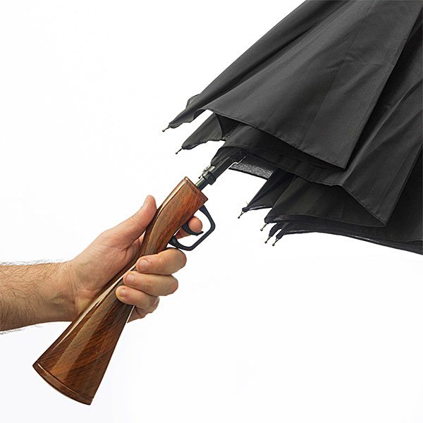 Deštník v podobě pušky