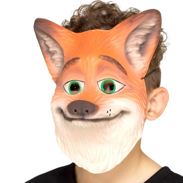 Dětská maska lišky z pěnové gumy