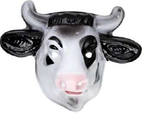 Dětská plastová maska - Kráva kravička