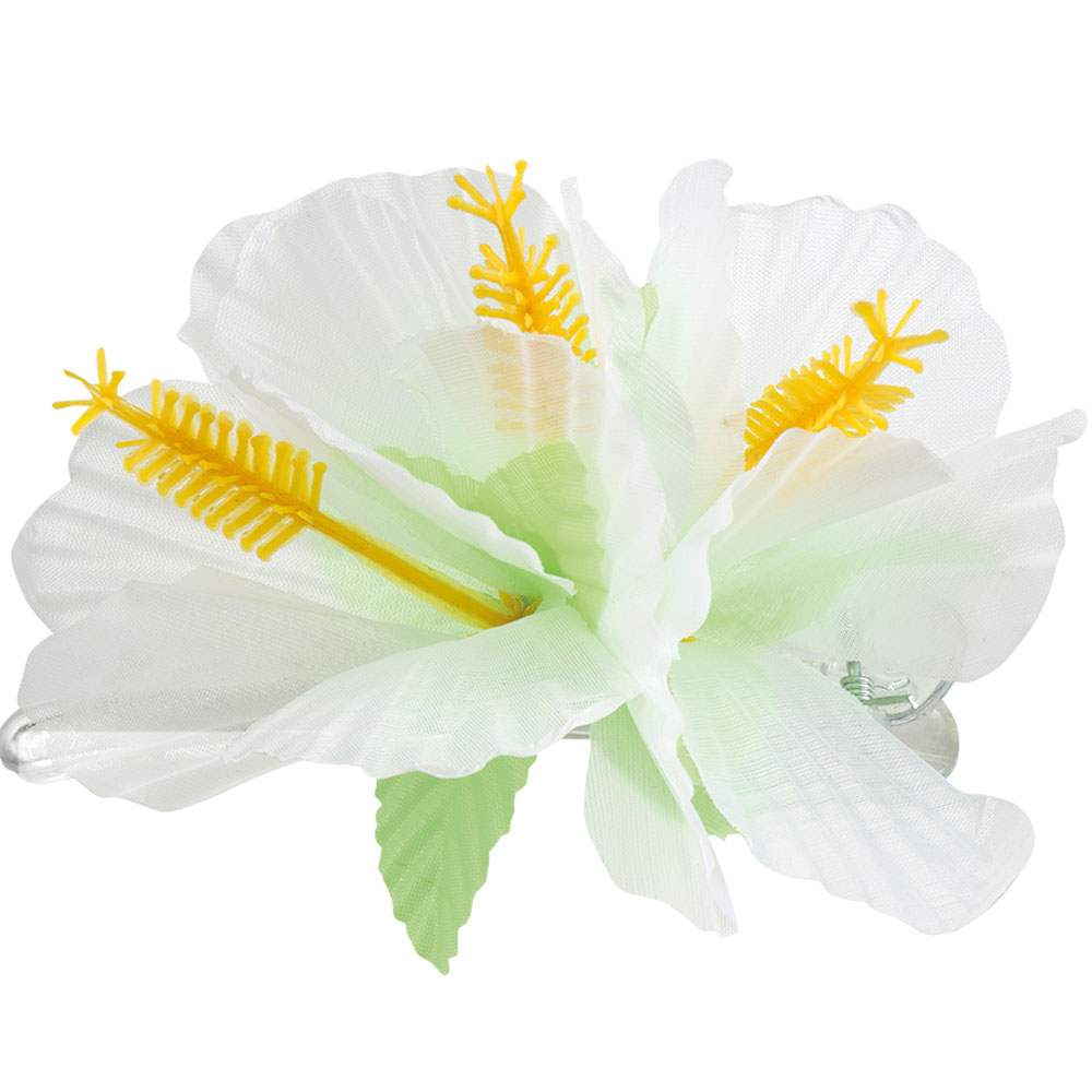 Květ do vlasů - bílý