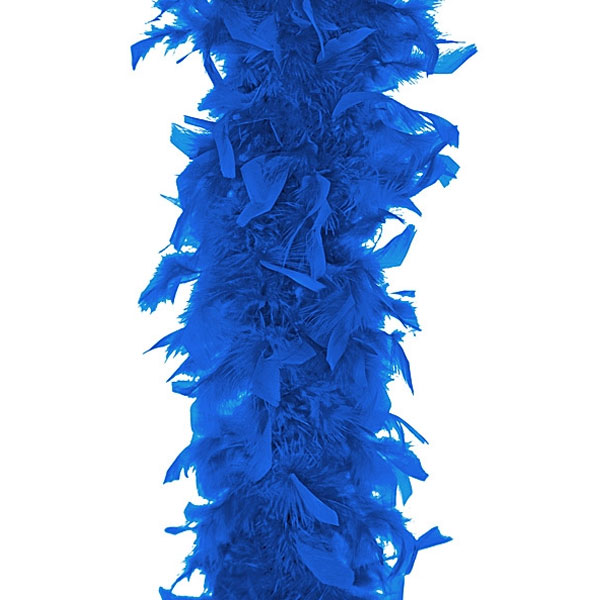 Boa z peří - Modré