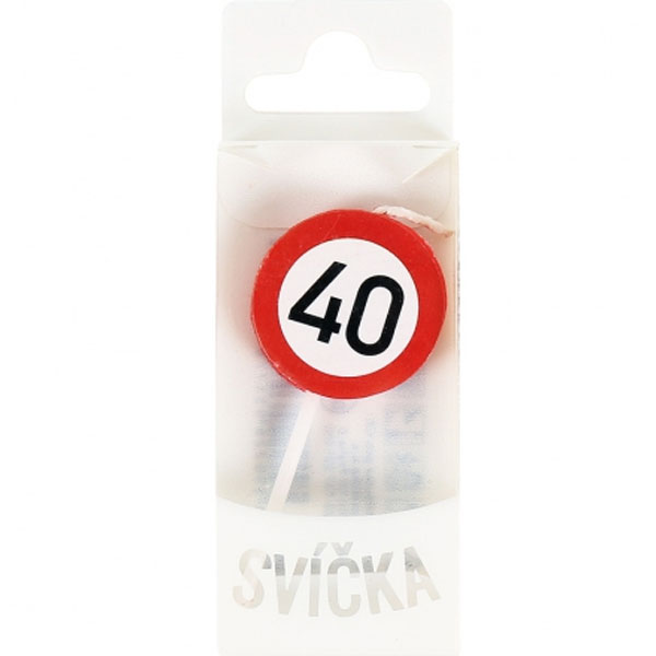 Dortová svíčka - 40
