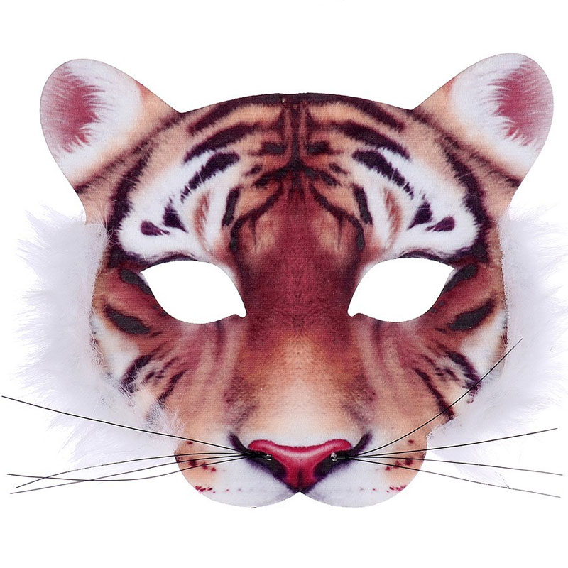 Dětská maska - Tygr s vousy