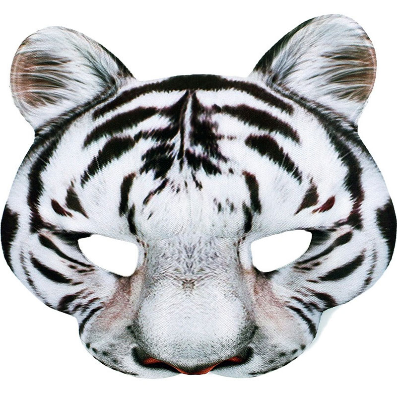 Dětská maska - Bílý tygr