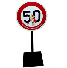 Dopravní značka - 50 - Pade za mnou pade přede mnou