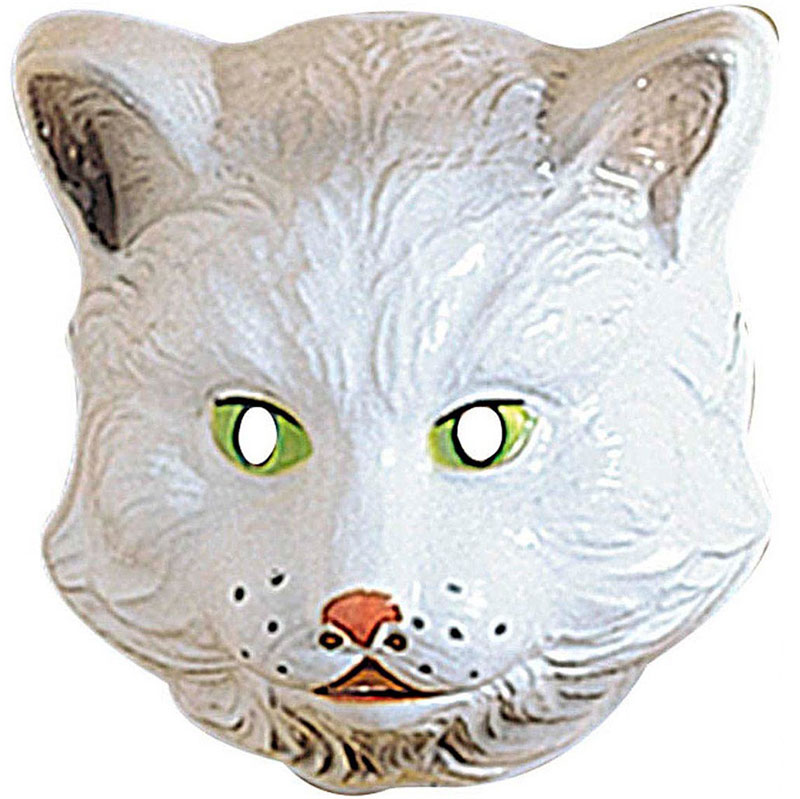 Dětská plastová maska - Kočka