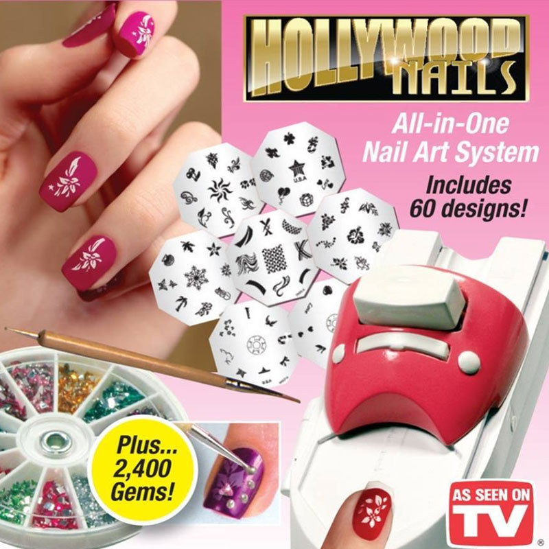 Domácí nehtové studio - Hollywood nails