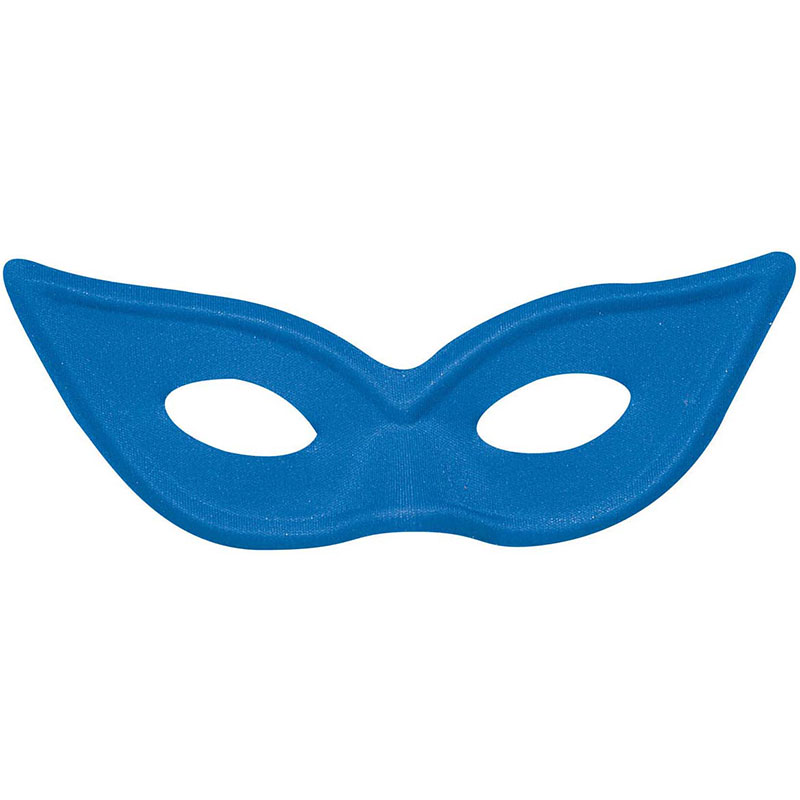 Dětská škraboška - Domino - Modrá