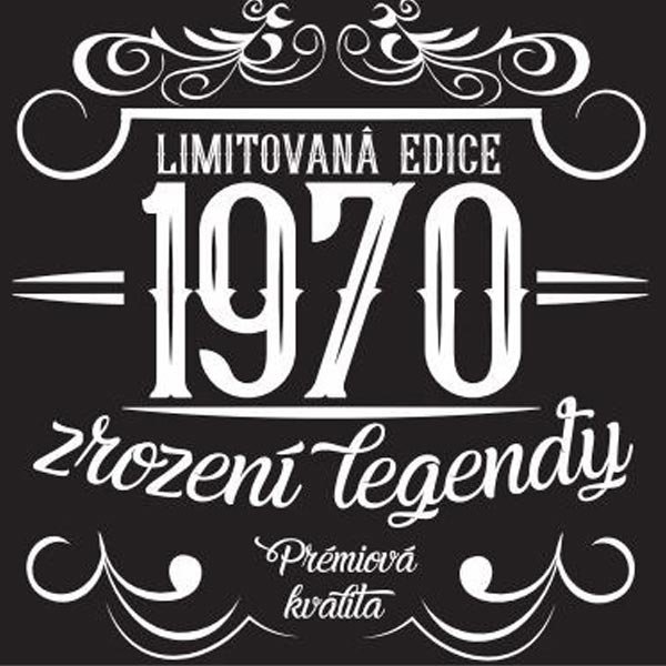 Tričko k padesátce - 1970 zrození legendy