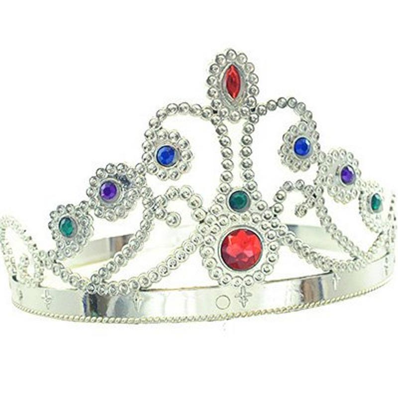 Koruna pro královnu - stříbrná barva