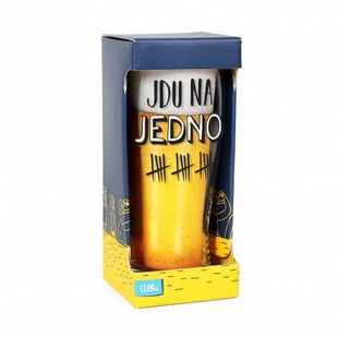 Pivní půllitr - Jdu na jedno