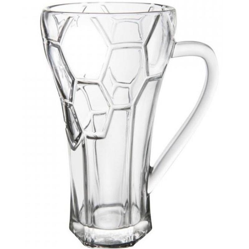Pivní sklenice 550 ml s fotbalovým motivem