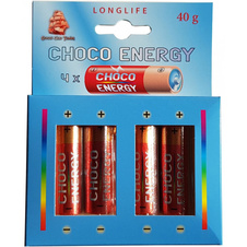 Čokoládové baterky Choco Energy