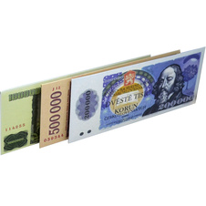 Čokoládová bankovka 500 000 korun československých
